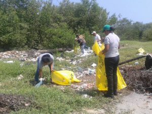 Recolectados 250 kilos de desechos sólidos de la laguna del sector Oropeza Castillo