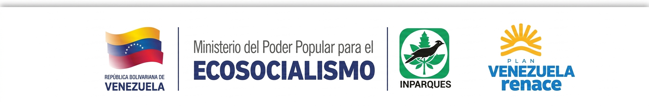 Cintillo Institucional Ministerio Ecosocialismo e Inparques