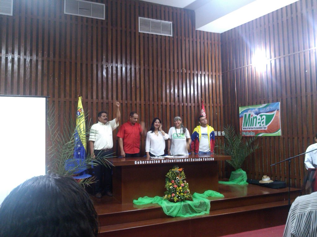 Inparques Falcón dijo presente en asamblea por la constituyente