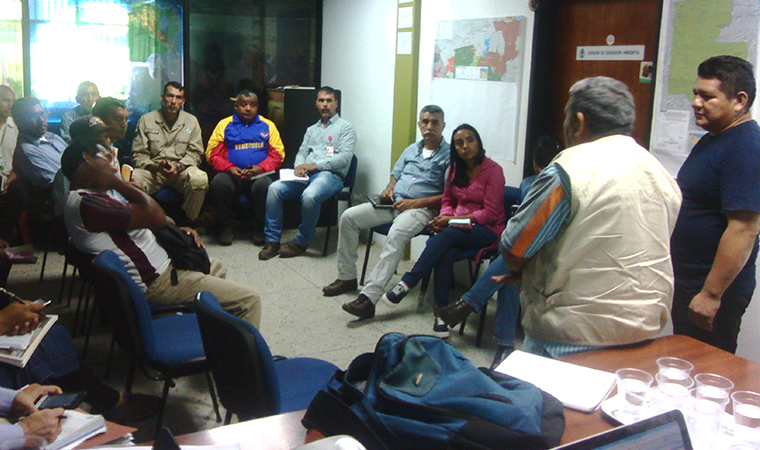 Inparques inició discusión del Plan de Ordenamiento Territorial del Parque Caura