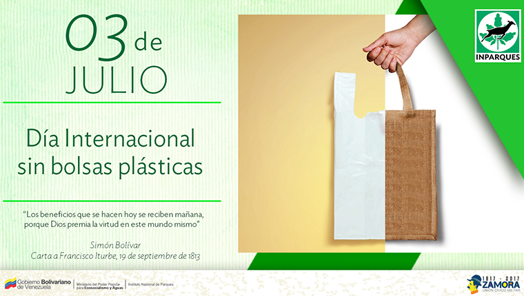 Día Internacional sin bolsas de plástico: un llamado al uso sustentable