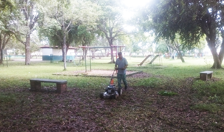 Inparques embellece áreas del Parque de Recreación Andrés Eloy Blanco
