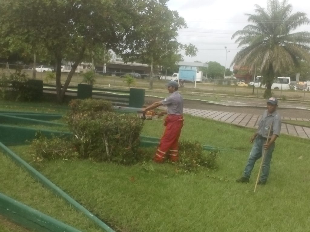 Realizan jornada de embellecimiento en el parque Andrés Eloy Blanco de Maturín