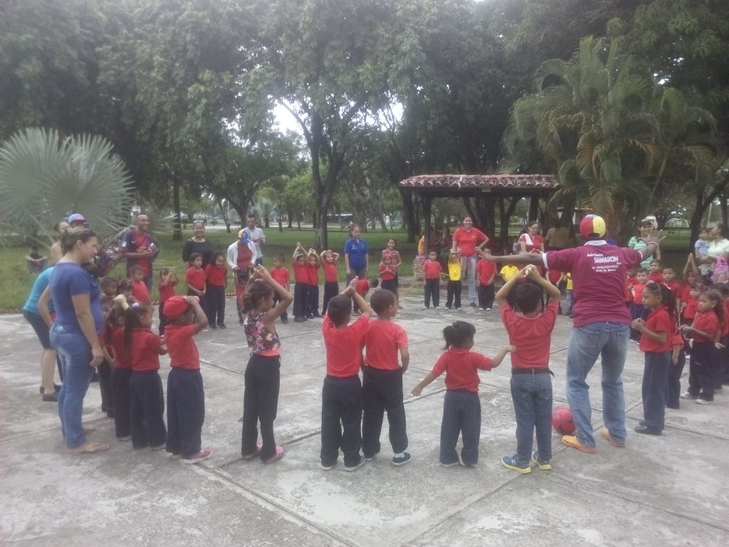 Inparques participó en la celebración de la semana de la educación inicial en Monagas