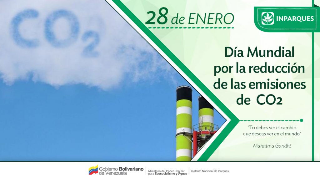 Inparques celebra Día Mundial por la Reducción de las Emisiones de CO2