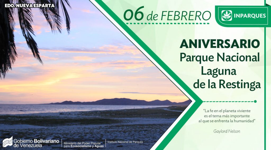 Parque Nacional Laguna de La Restinga cumple 44 años