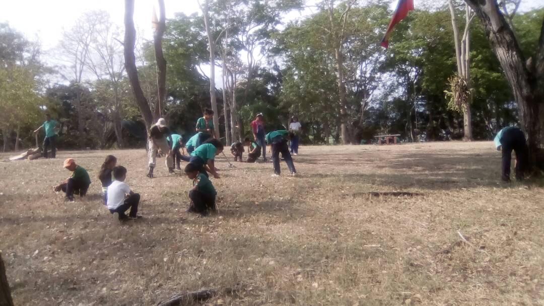 Inparques Yaracuy realiza actividades ambientales en el Parque Recreacional Embalse Cumaripa
