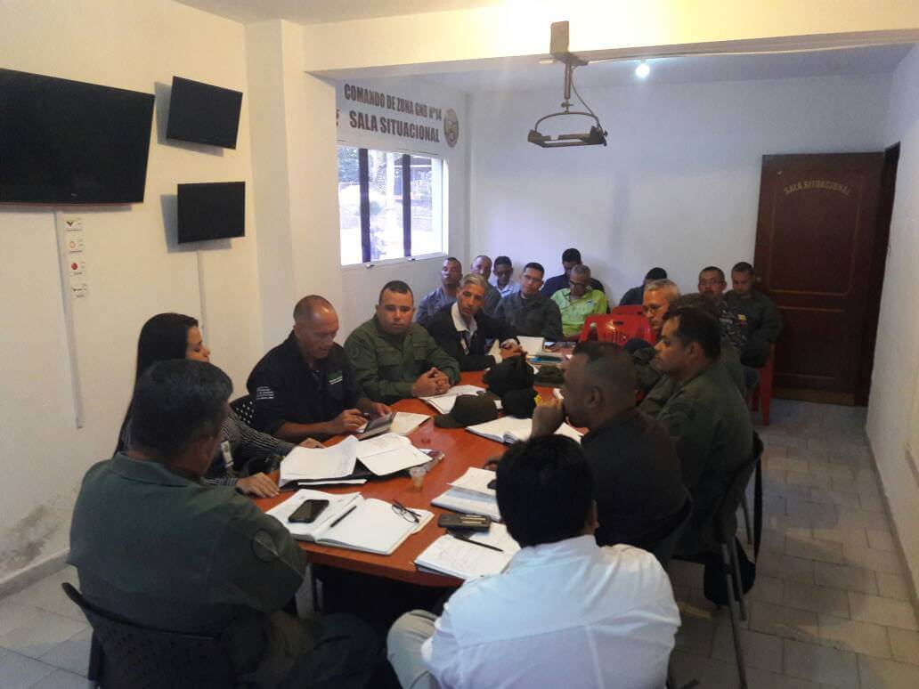 Comando contra Incendios y GNB acuerdan medidas preventivas contra delitos ambientales en Yaracuy