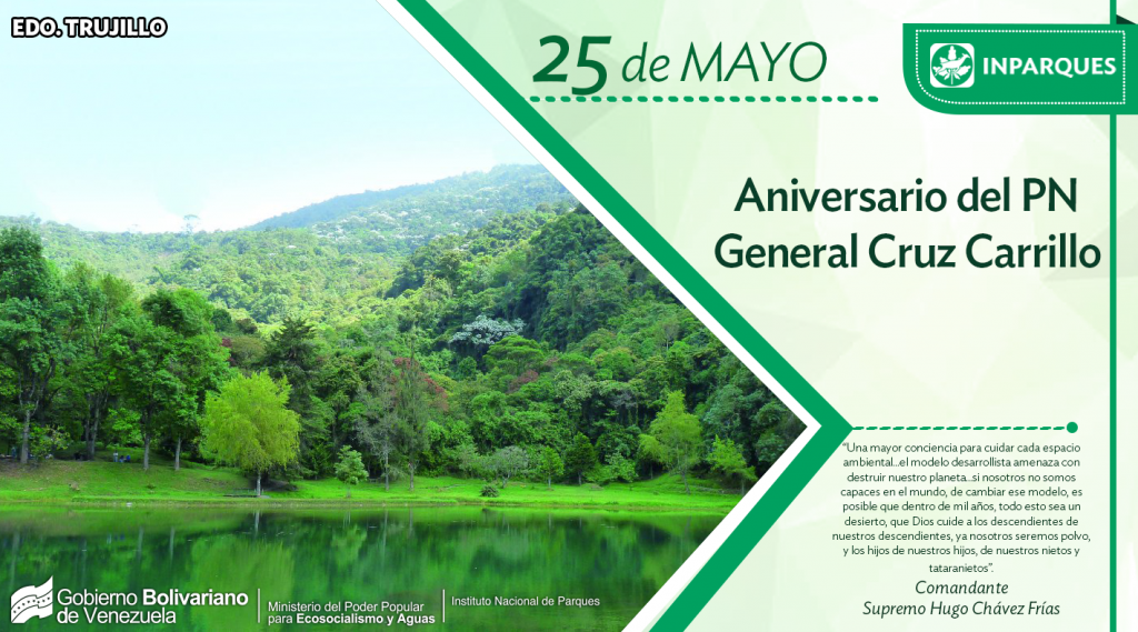 Parque Nacional Cruz Carrillo: pulmón natural de Boconó arriba a sus 30 años