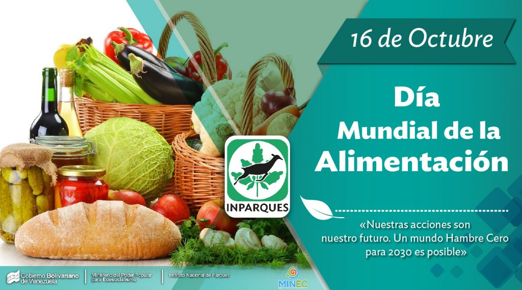 Inparques se une a la celebración del Día Mundial de la Alimentación