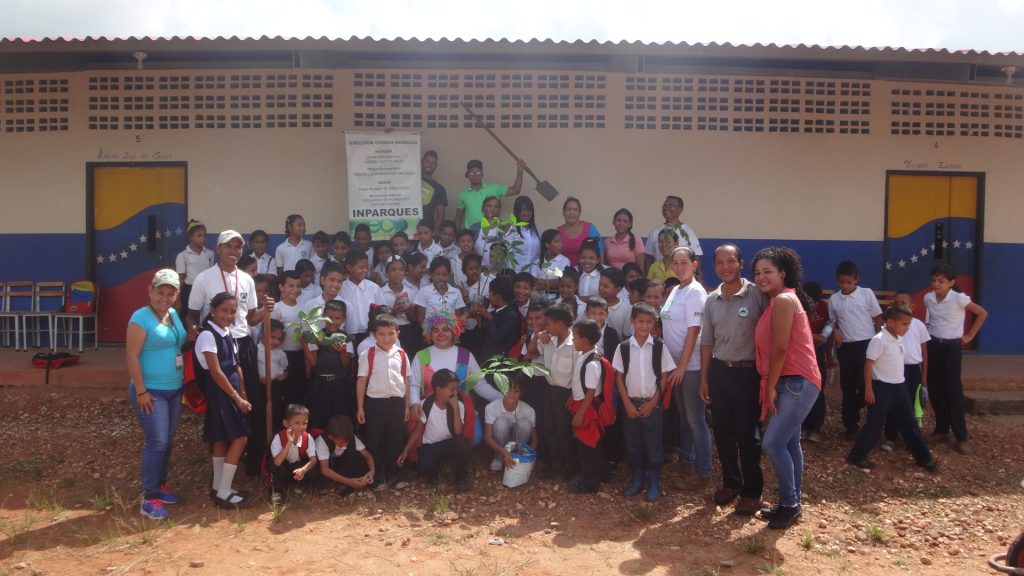 Inparques Monagas comenzó el Plan Escuelas Ecorecreadoras
