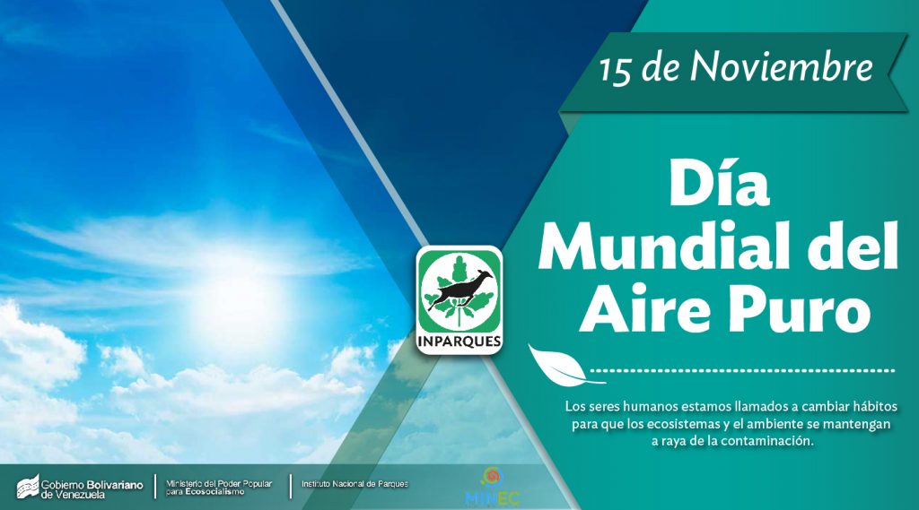 Venezuela celebra el Día Mundial del Aire Puro
