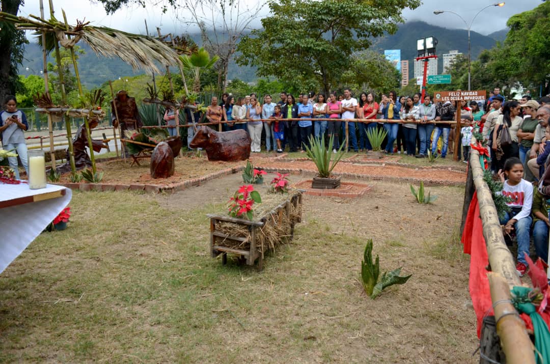 Inparques se viste de navidad con inauguración del pesebre ecológico 2018