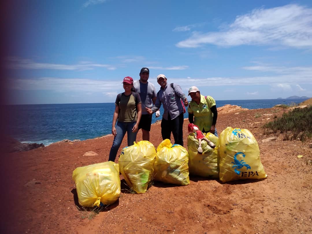 Inparques Anzoátegui dedicó una semana al saneamiento de playas